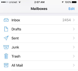 Mailboxes Screenshot