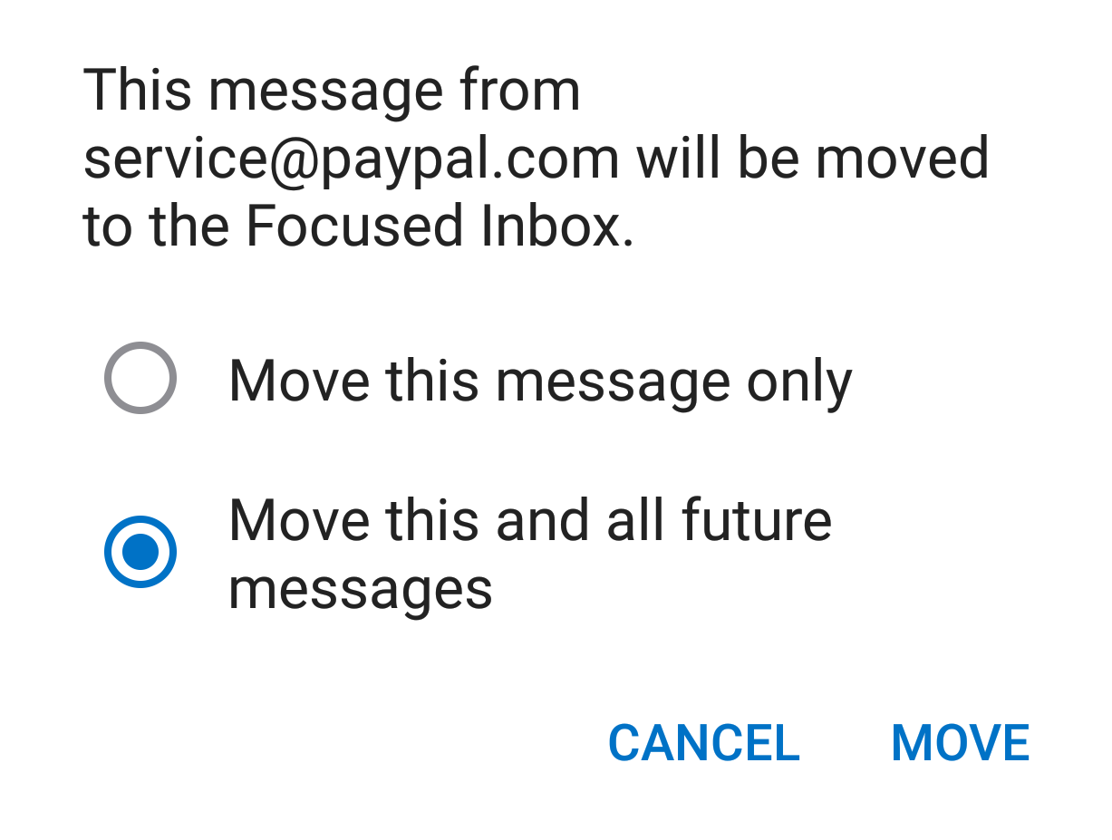 Move this and all future messages